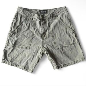 Poler Men's Olive Cargo Shorts